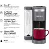 imageKeurig KSupreme SMART Coffee Maker MultiStream Technology Brews 612oz Cup Sizes BlackGray