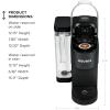 imageKeurig KSupreme Single Serve KCup Pod Coffee Maker MultiStream Technology 4 Brew Sizes 66oz DualPosition Removable Reservoir GrayBlack