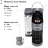 imageKeurig KSupreme Single Serve KCup Pod Coffee Maker MultiStream Technology 4 Brew Sizes 66oz DualPosition Removable Reservoir GrayGray