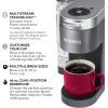 imageKeurig KSupreme Single Serve KCup Pod Coffee Maker MultiStream Technology 4 Brew Sizes 66oz DualPosition Removable Reservoir GrayGray