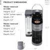 imageKeurig KSupreme Single Serve KCup Pod Coffee Maker MultiStream Technology 4 Brew Sizes 66oz DualPosition Removable Reservoir GrayGray