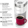 imageKeurig KSupreme Single Serve KCup Pod Coffee Maker MultiStream Technology 4 Brew Sizes 66oz DualPosition Removable Reservoir GrayWhite