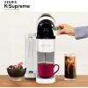 imageKeurig KSupreme Single Serve KCup Pod Coffee Maker MultiStream Technology 4 Brew Sizes 66oz DualPosition Removable Reservoir GrayWhite
