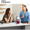 imageKeurig KSupreme Single Serve KCup Pod Coffee Maker MultiStream Technology 4 Brew Sizes 66oz DualPosition Removable Reservoir GrayWhite