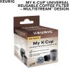 imageKeurig My KCup Reusable Filter MultiStream Technology  Gray Packaging May Vary1 Count