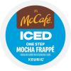 imageMcCafe ICED One Step Mocha Frappe Keurig Single Serve KCup Pods 60 Count 6 Packs of 10