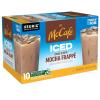 imageMcCafe ICED One Step Mocha Frappe Keurig Single Serve KCup Pods 60 Count 6 Packs of 10