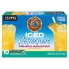 imageThe Original Donut Shop Iced Refreshers Pineapple Passionfruit Flavor Keurig Single Serve KCup Pods 20 CountPineapple Passionfruit Refresher