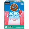 imageThe Original Donut Shop Iced Refreshers Pineapple Passionfruit Flavor Keurig Single Serve KCup Pods 20 CountStrawberry Acai Refresher