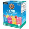 imageThe Original Donut Shop Iced Refreshers Pineapple Passionfruit Flavor Keurig Single Serve KCup Pods 20 CountVariety Pack