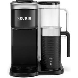 imageKeurig KCafe SMART Single Serve KCup Pod Coffee Maker BlackBlack