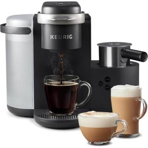 imageKeurig KCafe SMART Single Serve KCup Pod Coffee Maker BlackDark Charcoal