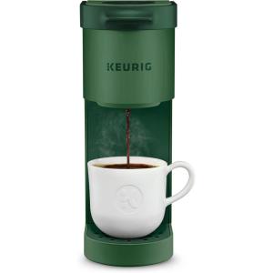 imageKeurig KMini Single Serve KCup Pod Coffee Maker 6 to 12oz Brew size with Cord Storage Perfect for Small Spaces BlackEvergreen