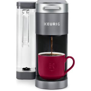 imageKeurig KSupreme Single Serve KCup Pod Coffee Maker MultiStream Technology 4 Brew Sizes 66oz DualPosition Removable Reservoir GrayGray