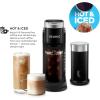 imageKeurig KCaf Barista Bar Single Serve Coffee Maker and Frother with 3 Brew Sizes Hot and Cold Coffee Capabilities 2oz Coffee Shot Button Black