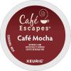imageCaf Escapes Chai Latte SingleServe KCup Pods 60 CountCaf Mocha