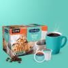 imageCinnabon Classic Cinnamon Roll Keurig SingleServe KCup Pods Light Roast Coffee 72 CountCaramel Pecan