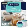 imageCinnabon Classic Cinnamon Roll Keurig SingleServe KCup Pods Light Roast Coffee 72 CountClassic Cinnamon Roll