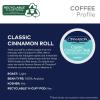 imageCinnabon Classic Cinnamon Roll Keurig SingleServe KCup Pods Light Roast Coffee 72 CountClassic Cinnamon Roll