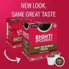 imageEight OClock Coffee Hazelnut Keurig SingleServe KCup Pods Medium Roast Coffee 96 Count100 Colombian Peaks
