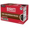 imageEight OClock Coffee Hazelnut Keurig SingleServe KCup Pods Medium Roast Coffee 96 Count100 Colombian Peaks