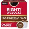 imageEight OClock Coffee Hazelnut Keurig SingleServe KCup Pods Medium Roast Coffee 96 Count100 Colombian Peaks
