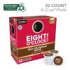 imageEight OClock Coffee Hazelnut Keurig SingleServe KCup Pods Medium Roast Coffee 96 Count100 Colombian Peaks