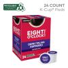 imageEight OClock Coffee Hazelnut Keurig SingleServe KCup Pods Medium Roast Coffee 96 CountDark Italian Espresso