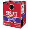 imageEight OClock Coffee Hazelnut Keurig SingleServe KCup Pods Medium Roast Coffee 96 CountDark Italian Espresso