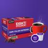 imageEight OClock Coffee Hazelnut Keurig SingleServe KCup Pods Medium Roast Coffee 96 CountDark Italian Espresso