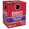imageEight OClock Coffee Hazelnut Keurig SingleServe KCup Pods Medium Roast Coffee 96 CountDark Italian Espresso