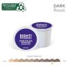 imageEight OClock Coffee Hazelnut Keurig SingleServe KCup Pods Medium Roast Coffee 96 CountDark Italian Espresso