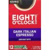 imageEight OClock Coffee Hazelnut Keurig SingleServe KCup Pods Medium Roast Coffee 96 CountDark Italian Roast