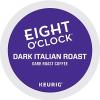 imageEight OClock Coffee Hazelnut Keurig SingleServe KCup Pods Medium Roast Coffee 96 CountDark Italian Roast