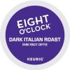 imageEight OClock Coffee Hazelnut Keurig SingleServe KCup Pods Medium Roast Coffee 96 CountDark Italian Roast
