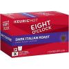imageEight OClock Coffee Hazelnut Keurig SingleServe KCup Pods Medium Roast Coffee 96 CountDark Italian Roast