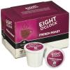 imageEight OClock Coffee Hazelnut Keurig SingleServe KCup Pods Medium Roast Coffee 96 CountFrench Roast