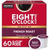 imageEight OClock Coffee Hazelnut Keurig SingleServe KCup Pods Medium Roast Coffee 96 CountFrench Roast