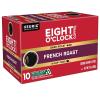 imageEight OClock Coffee Hazelnut Keurig SingleServe KCup Pods Medium Roast Coffee 96 CountFrench Roast