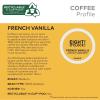 imageEight OClock Coffee Hazelnut Keurig SingleServe KCup Pods Medium Roast Coffee 96 CountFrench Vanilla