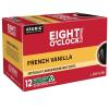 imageEight OClock Coffee Hazelnut Keurig SingleServe KCup Pods Medium Roast Coffee 96 CountFrench Vanilla