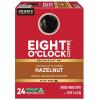 imageEight OClock Coffee Hazelnut Keurig SingleServe KCup Pods Medium Roast Coffee 96 CountHazelnut