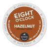 imageEight OClock Coffee Hazelnut Keurig SingleServe KCup Pods Medium Roast Coffee 96 CountHazelnut