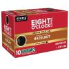 imageEight OClock Coffee Hazelnut Keurig SingleServe KCup Pods Medium Roast Coffee 96 CountHazelnut