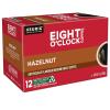 imageEight OClock Coffee Hazelnut Keurig SingleServe KCup Pods Medium Roast Coffee 96 CountHazelnut