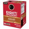 imageEight OClock Coffee Hazelnut Keurig SingleServe KCup Pods Medium Roast Coffee 96 CountHazelnut