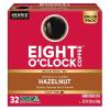 imageEight OClock Coffee Hazelnut Keurig SingleServe KCup Pods Medium Roast Coffee 96 CountHazelnut