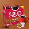 imageEight OClock Coffee Hazelnut Keurig SingleServe KCup Pods Medium Roast Coffee 96 CountHazelnut