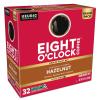 imageEight OClock Coffee Hazelnut Keurig SingleServe KCup Pods Medium Roast Coffee 96 CountHazelnut