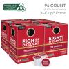 imageEight OClock Coffee Hazelnut Keurig SingleServe KCup Pods Medium Roast Coffee 96 CountThe Original
